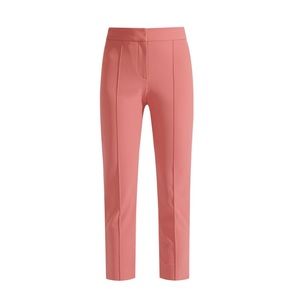 Veronica Beard Lago Dress Cropped Pants in Mauve
